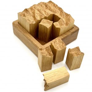 3D Mountain Range Puzzle - Personalised
